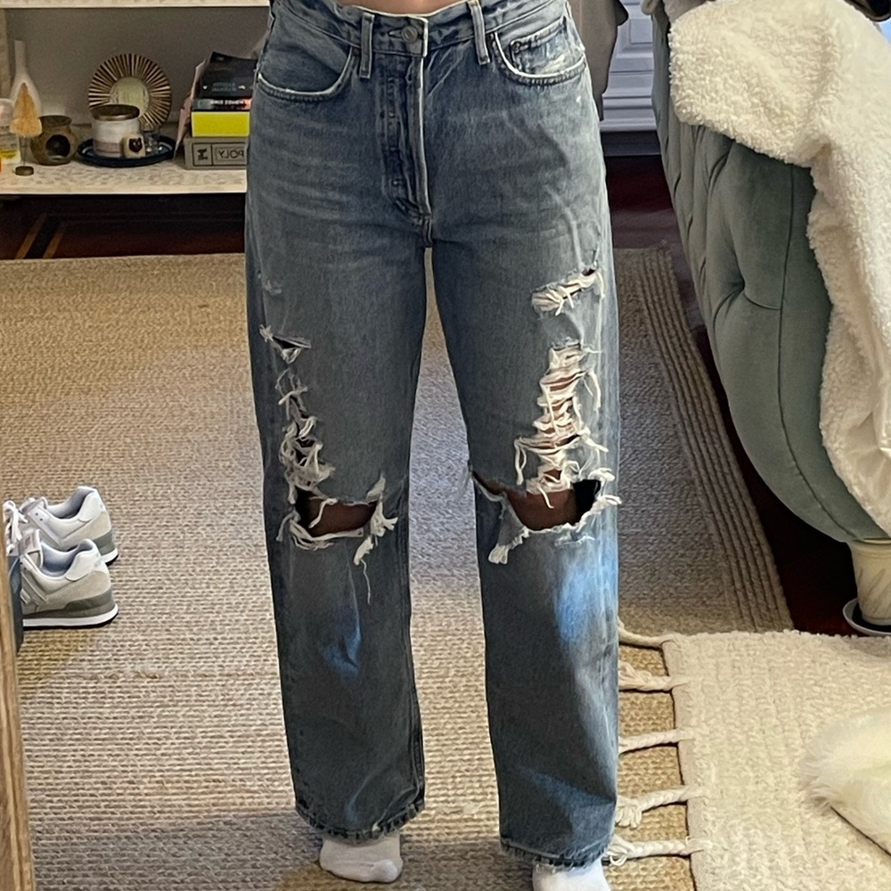 AGOLDE Distressed Jeans